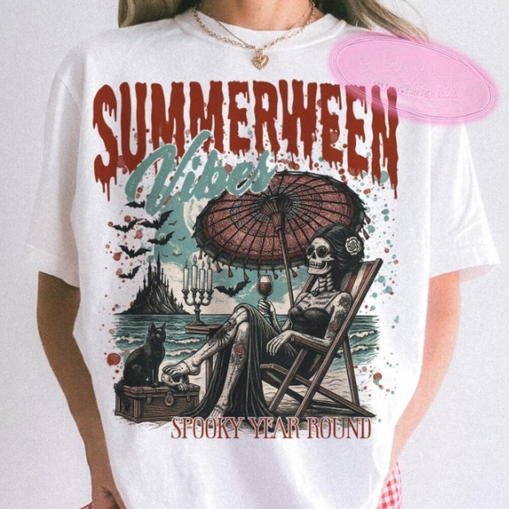 Summer Halloween Shirt, Funny Halloween Shirt